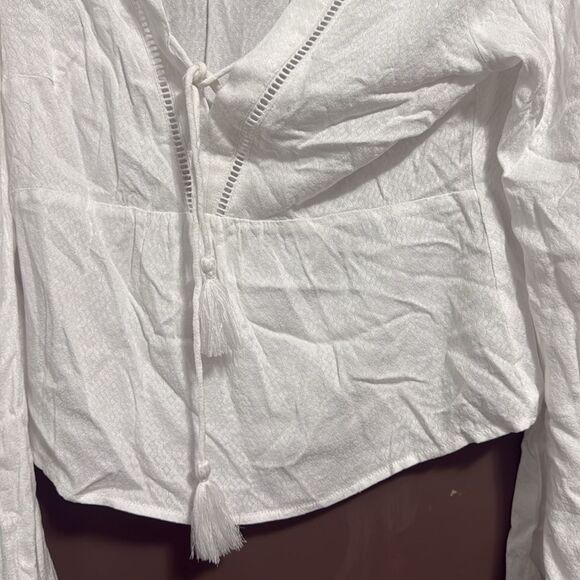 Idyllwind Elegant White Women's Top Size S - Picture 4 of 5